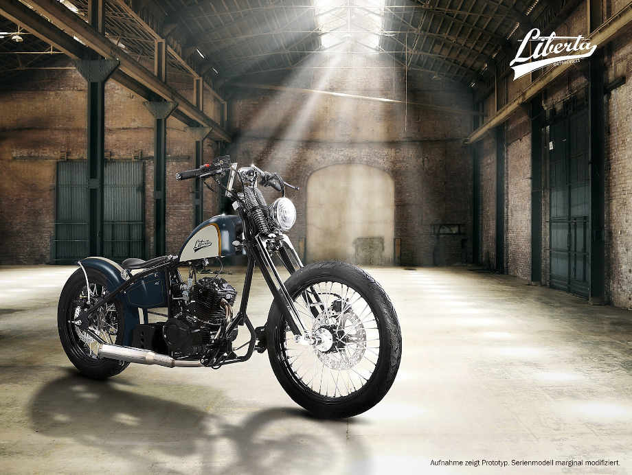 Liberta Chopper: 125-ccm-Motorrad im Easy-Rider-Look