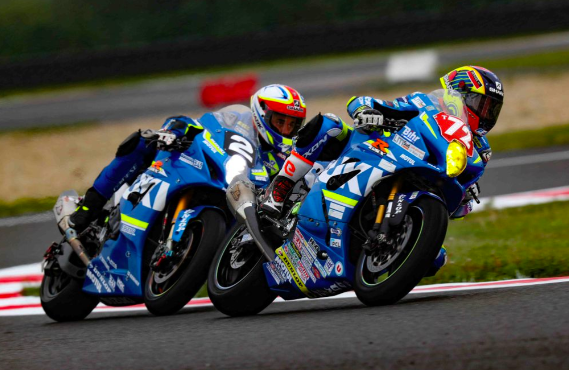 Junior Team Le Mans Sud Suzuki with Dunlop Tyres win Superstock