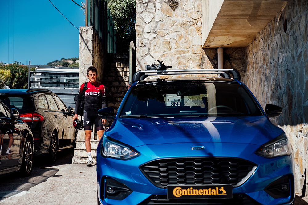 Geraint Thomas OBE was announced by Continental Tyres announce as new brand ambassador