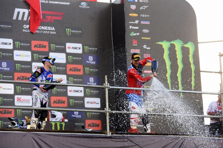 Tim Gajser maintains his positive run in the MXGP class