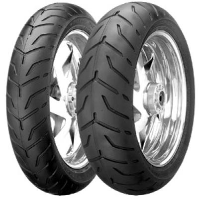 Dunlop D 407 H/D ( 180/65B16 TL 81H Baghjul, M/C, single white stripe SW )